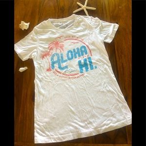 3/$20-100% Cotton Soft Aloha HI T-shirt